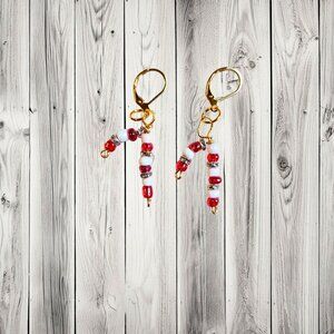 Candy Cane earrings